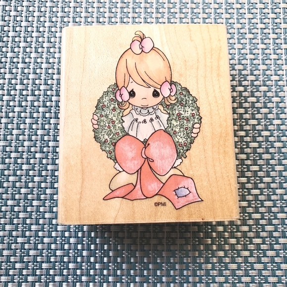 VTG rubberstamp Precious Moments - Picture 1 of 3